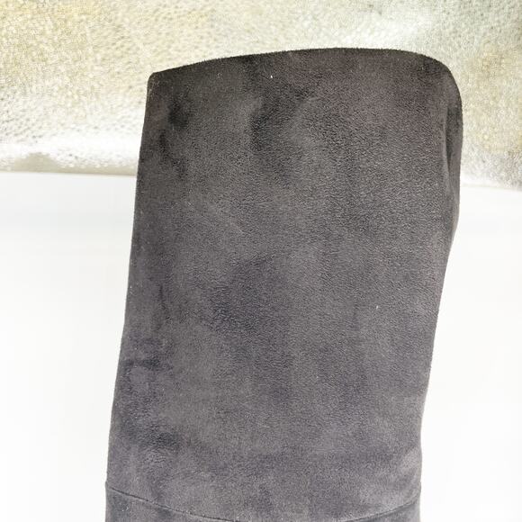 BP Women's Luke Over The Knee Boot Black Faux Suede Size 7.5M - Picture 14 of 15